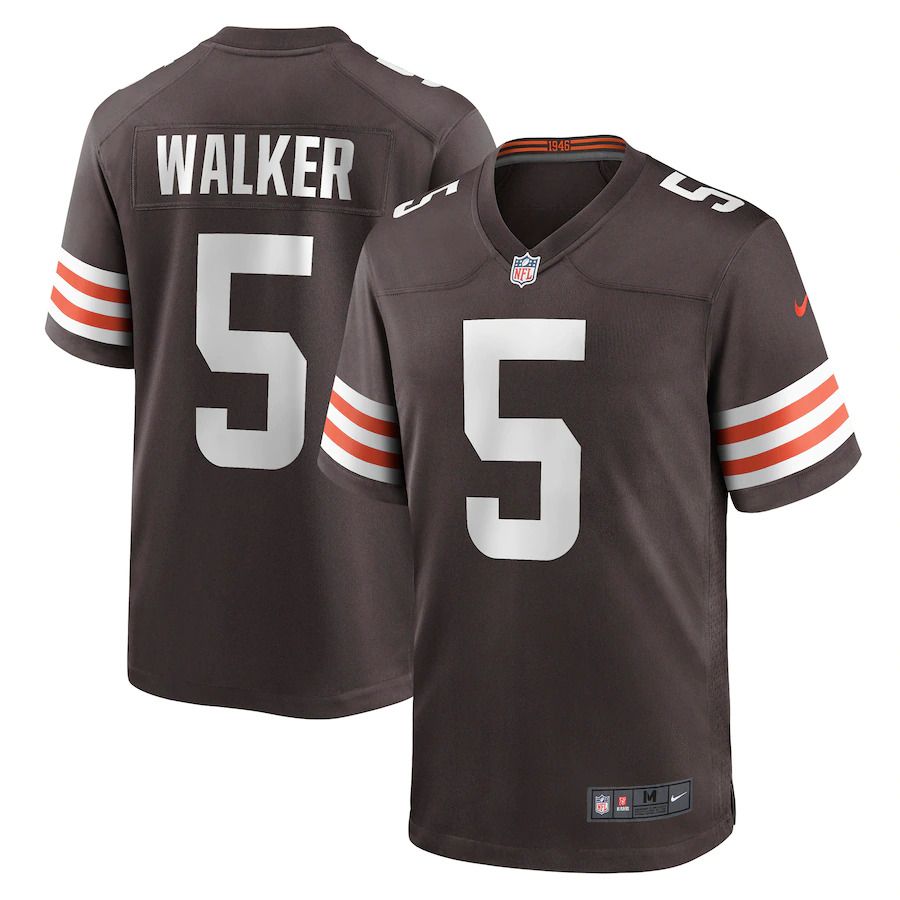 Cheap Men Cleveland Browns 5 Anthony Walker Nike Brown Game NFL Jersey